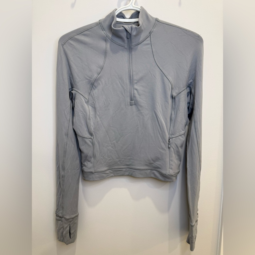 It’s rulu cropped half zip